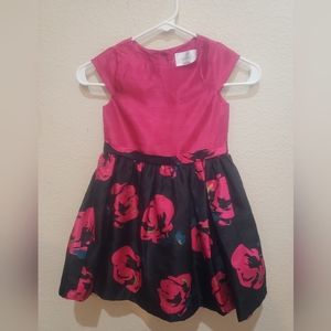 Gymboree pink floral dress 5T